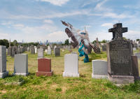 Navajo Eagle Dancer, Calvary Cemetery, Queens, 2016